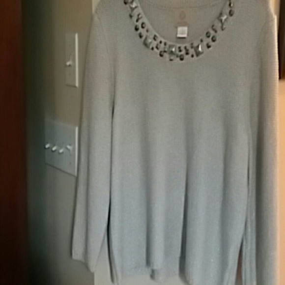 Sold Ruby Rd  gold sweater - Picture 4 of 4